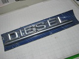 trunk badge diesel mercedes 1238170015